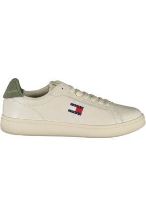 TOMMY HILFIGER MEN'S WHITE SPORTS SHOES