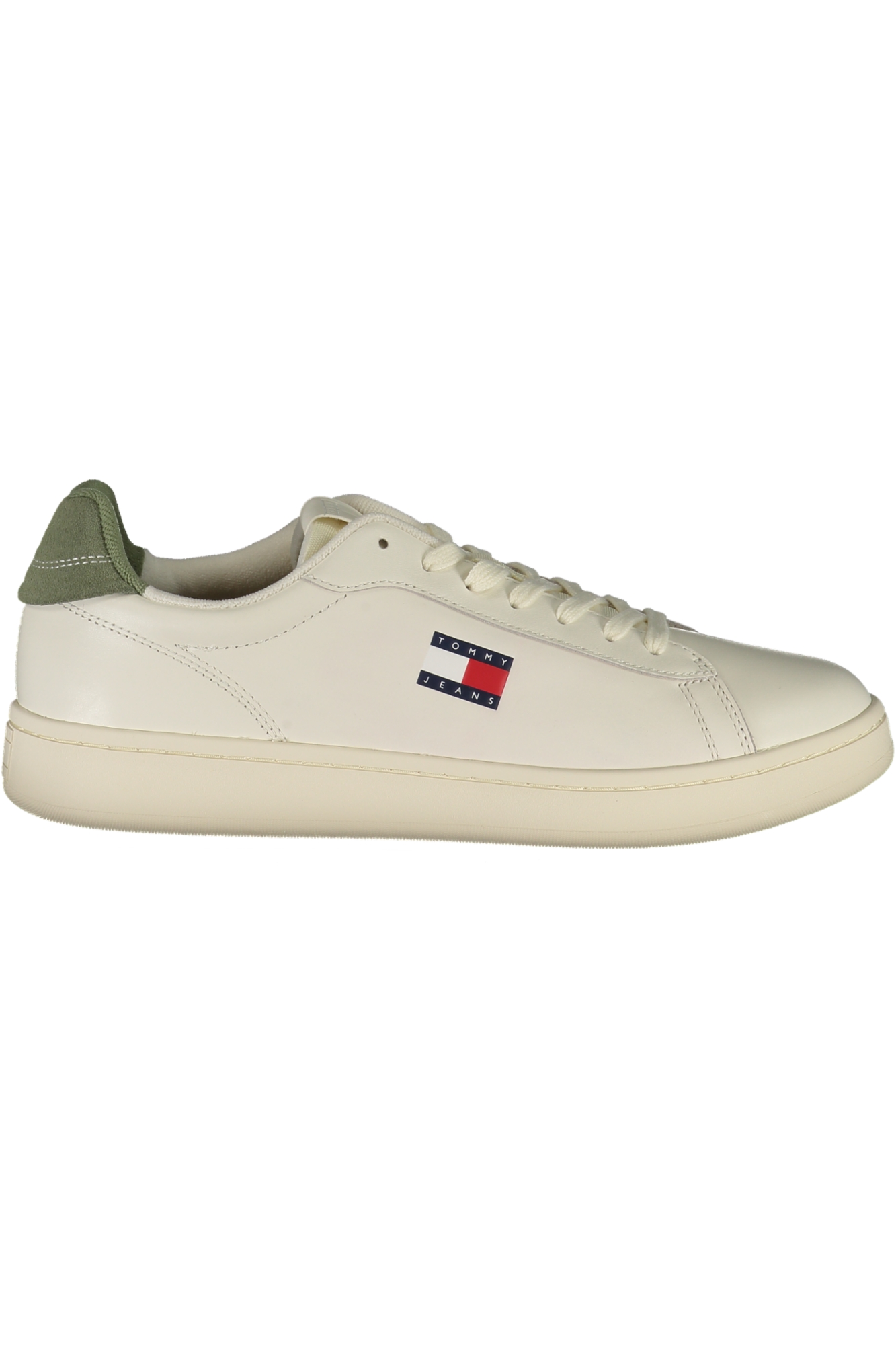 TOMMY HILFIGER MEN'S WHITE SPORTS SHOES TOMMY HILFIGER MEN'S WHITE SPORTS SHOES