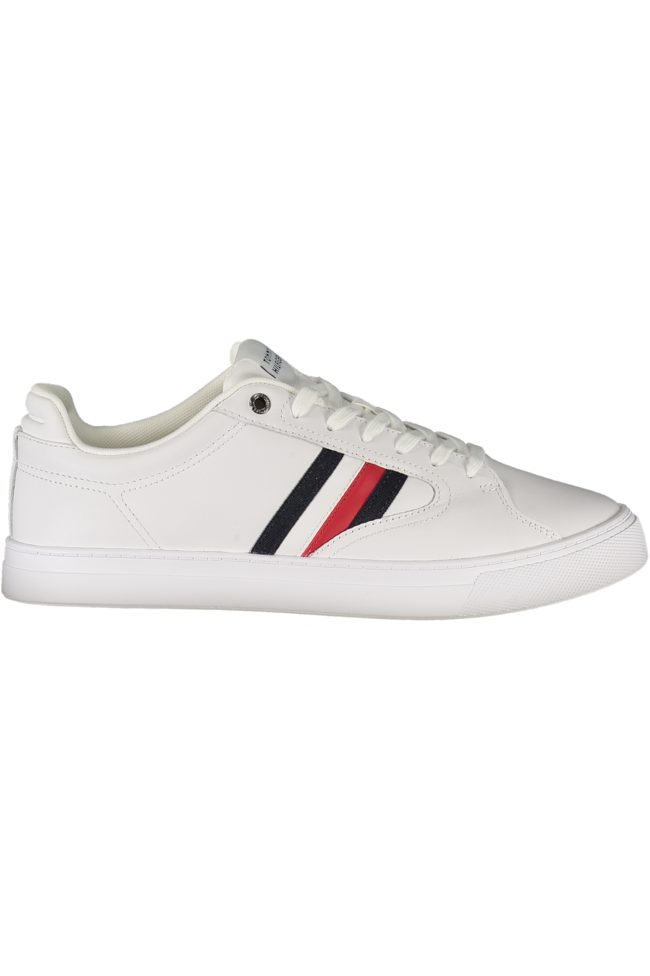TOMMY HILFIGER MEN'S WHITE SPORTS SHOES TOMMY HILFIGER MEN'S WHITE SPORTS SHOES