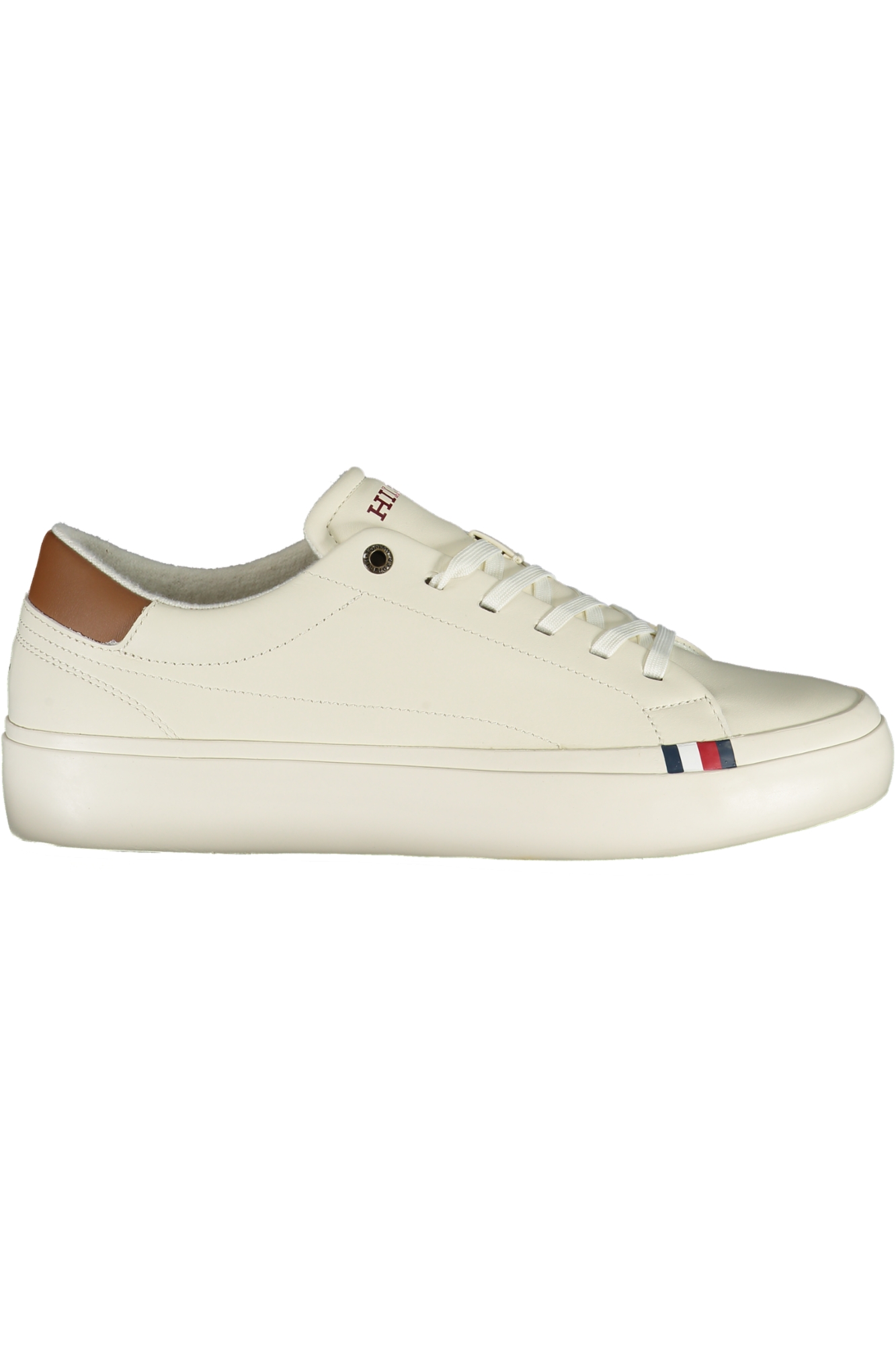 TOMMY HILFIGER balti vyriški sportiniai batai TOMMY HILFIGER balti vyriški sportiniai batai