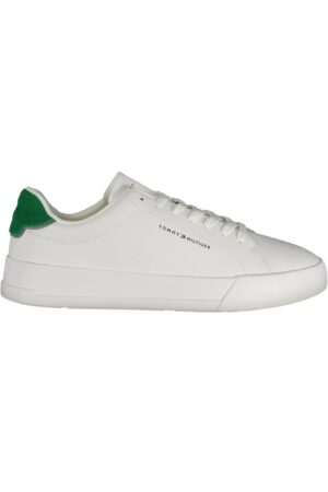 TOMMY HILFIGER MEN'S WHITE SPORTS SHOES