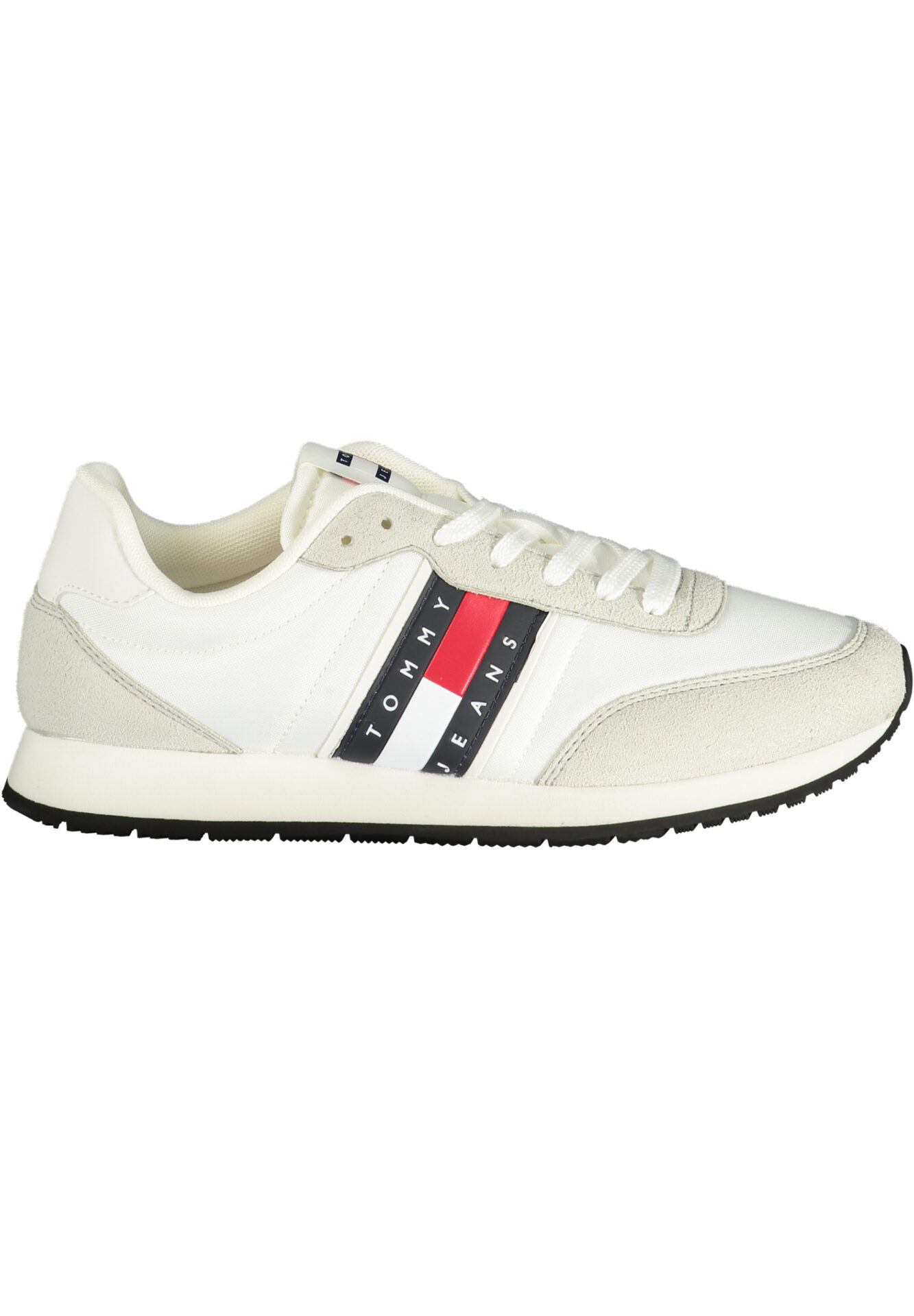 TOMMY HILFIGER MEN'S WHITE SPORTS SHOES