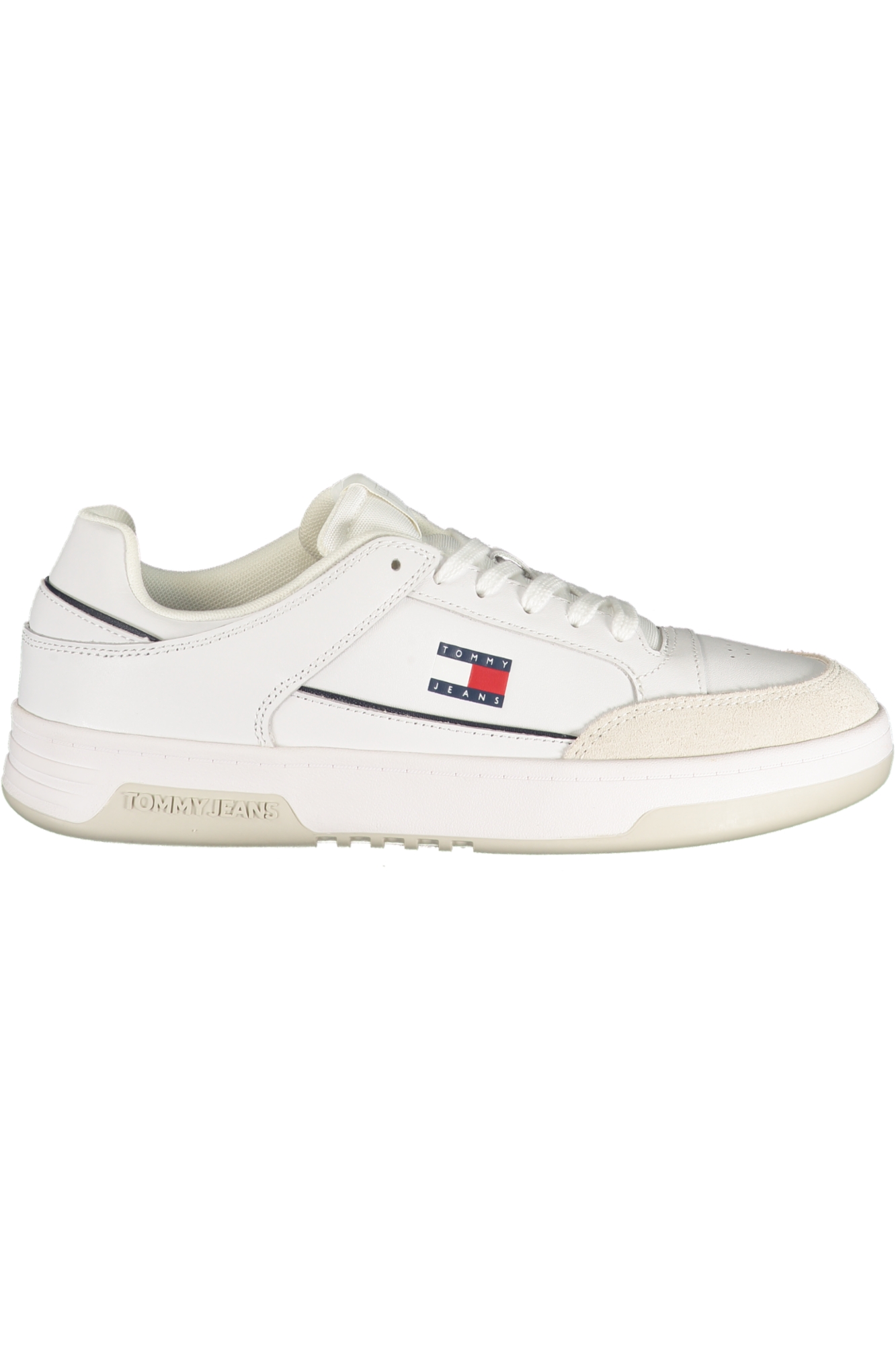 TOMMY HILFIGER MEN'S WHITE SPORTS SHOES TOMMY HILFIGER MEN'S WHITE SPORTS SHOES