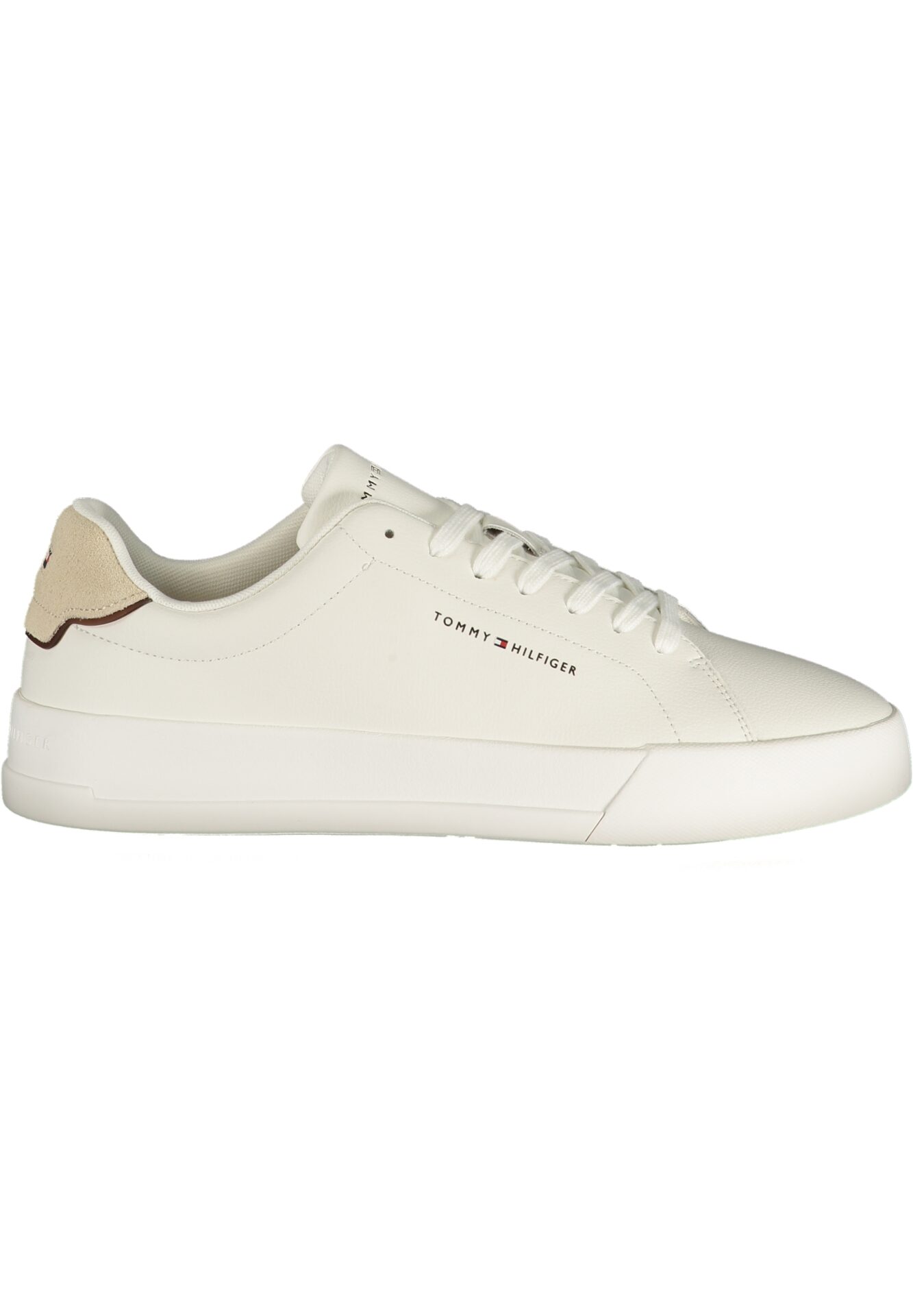 TOMMY HILFIGER MEN'S WHITE SPORTS SHOES