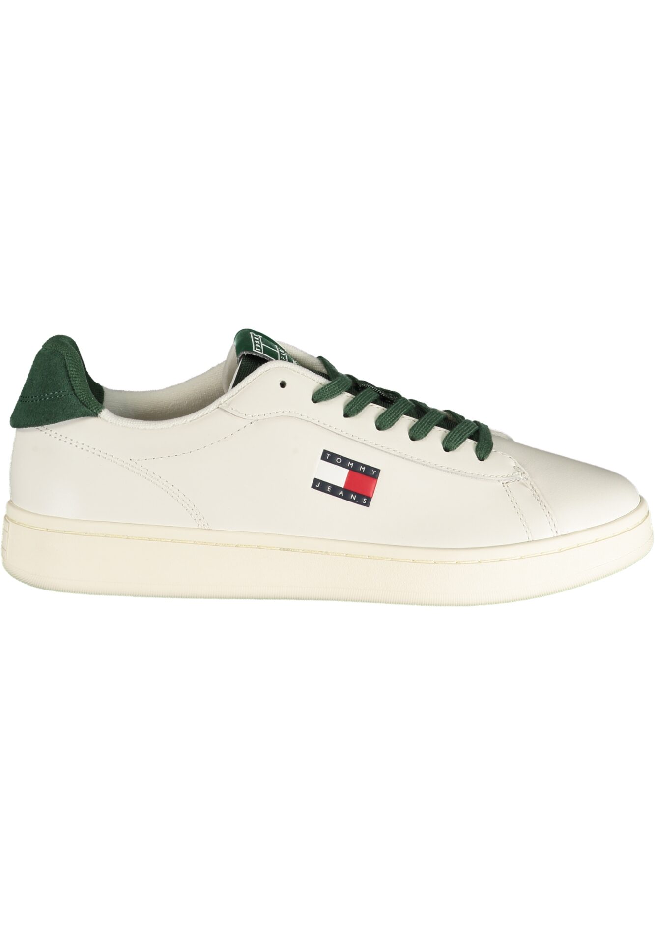TOMMY HILFIGER MEN'S WHITE SPORTS SHOES