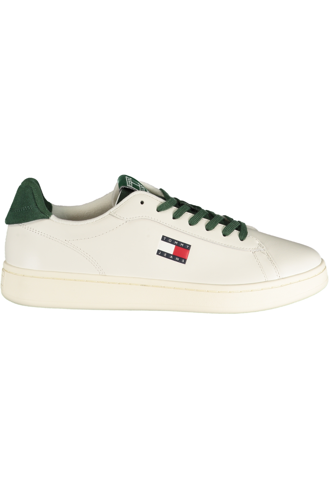 TOMMY HILFIGER MEN'S WHITE SPORTS SHOES TOMMY HILFIGER MEN'S WHITE SPORTS SHOES