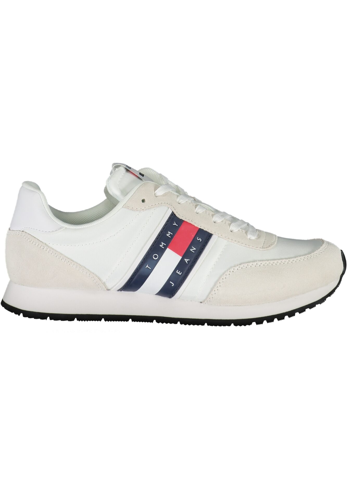 TOMMY HILFIGER MEN'S WHITE SPORTS SHOES
