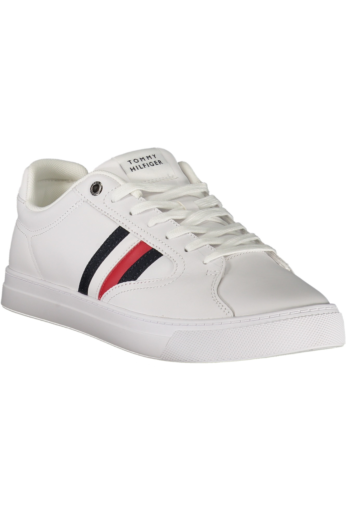 TOMMY HILFIGER MEN'S WHITE SPORTS SHOES TOMMY HILFIGER MEN'S WHITE SPORTS SHOES - Image 2