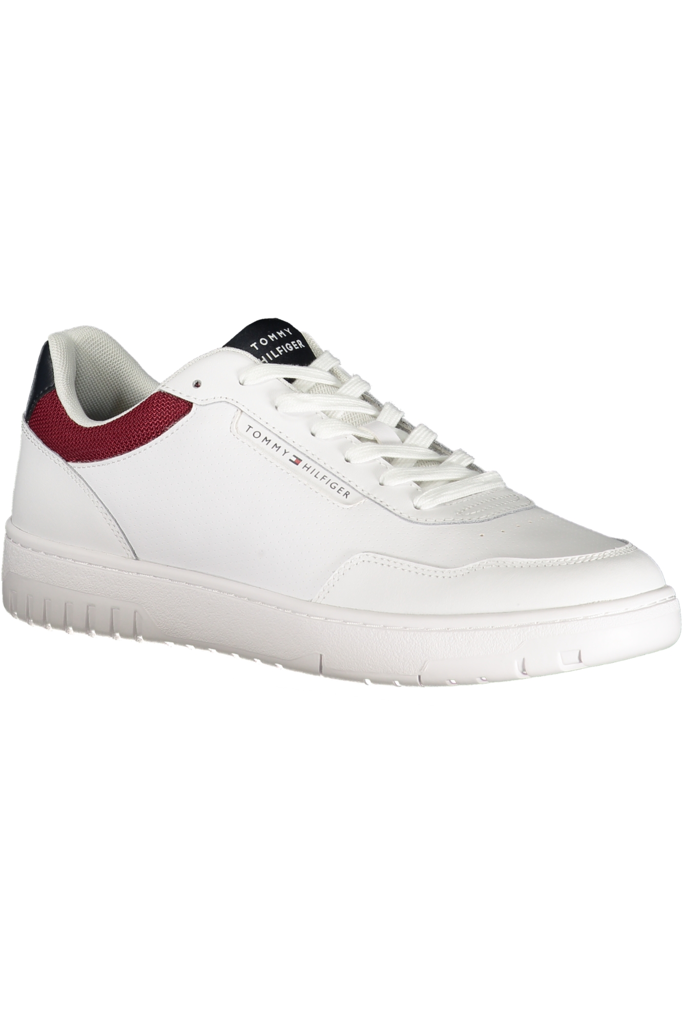 TOMMY HILFIGER MEN'S WHITE SPORTS SHOES TOMMY HILFIGER MEN'S WHITE SPORTS SHOES - Image 2