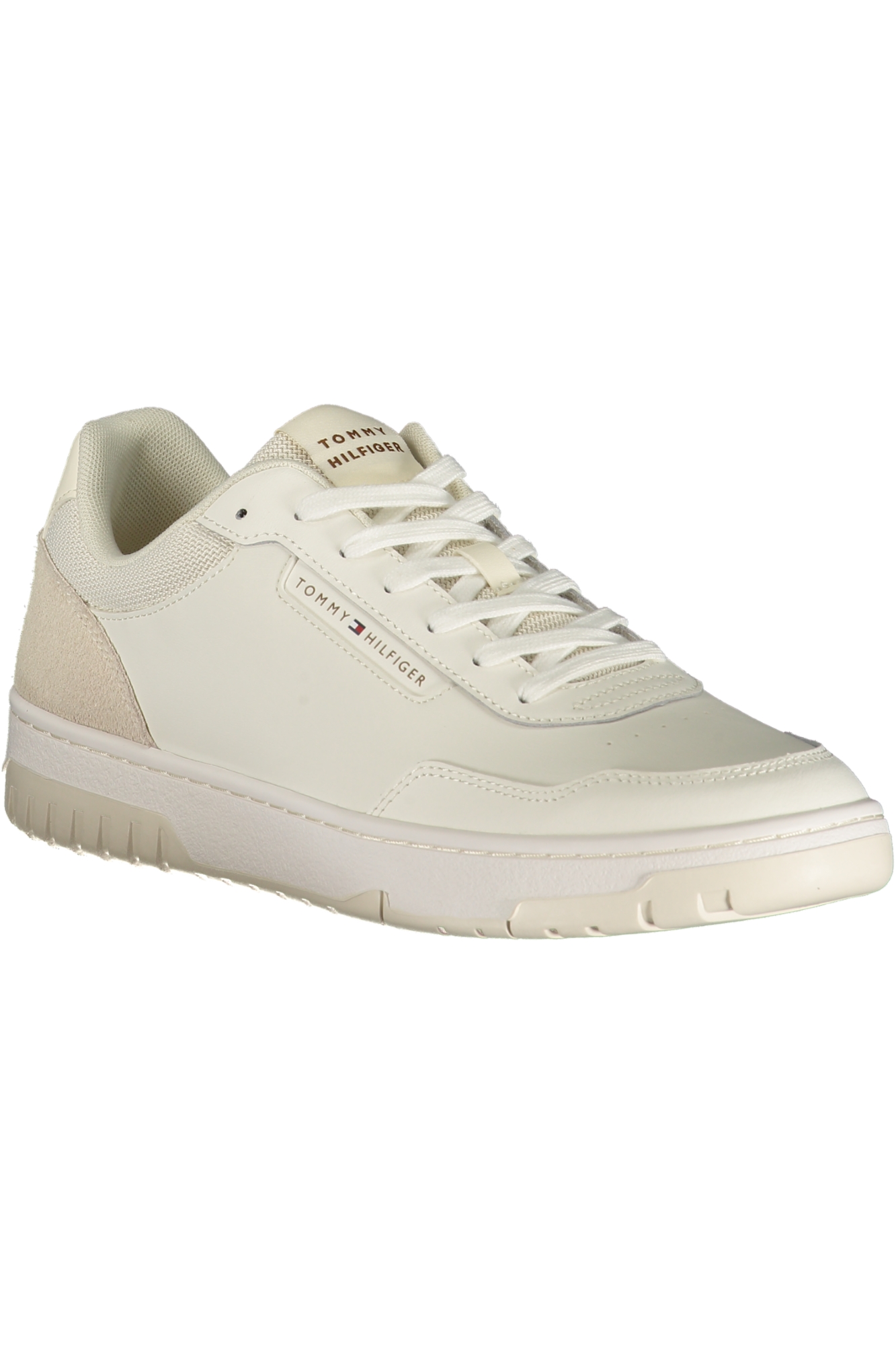 TOMMY HILFIGER MEN'S WHITE SPORTS SHOES TOMMY HILFIGER MEN'S WHITE SPORTS SHOES - Image 2