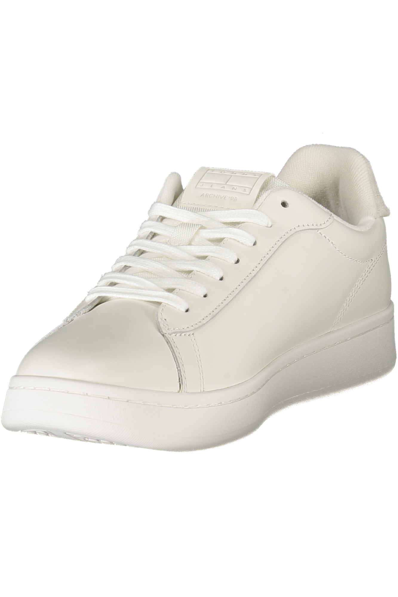 TOMMY HILFIGER MEN'S WHITE SPORTS SHOES TOMMY HILFIGER MEN'S WHITE SPORTS SHOES - Image 3