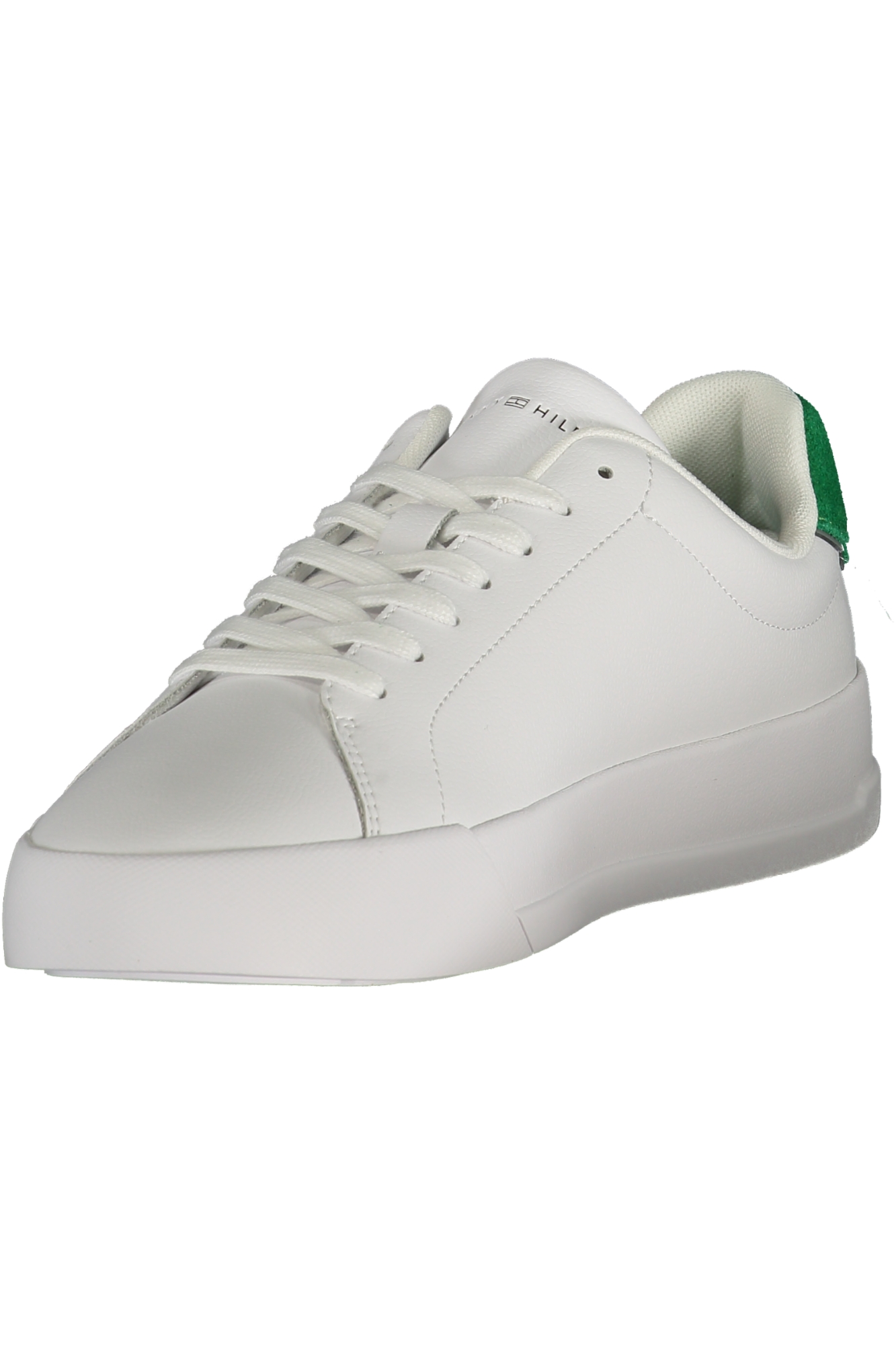 TOMMY HILFIGER MEN'S WHITE SPORTS SHOES TOMMY HILFIGER MEN'S WHITE SPORTS SHOES - Image 3