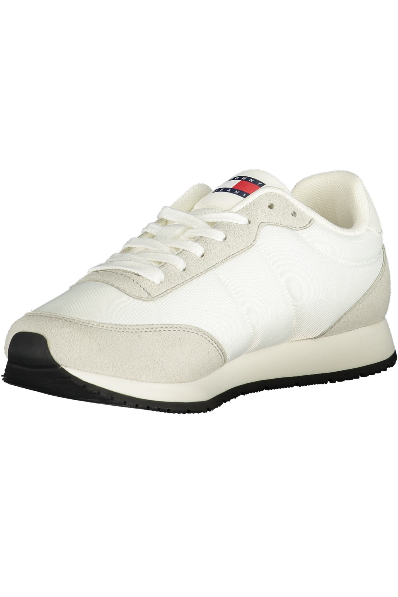 TOMMY HILFIGER MEN'S WHITE SPORTS SHOES TOMMY HILFIGER MEN'S WHITE SPORTS SHOES - Image 3