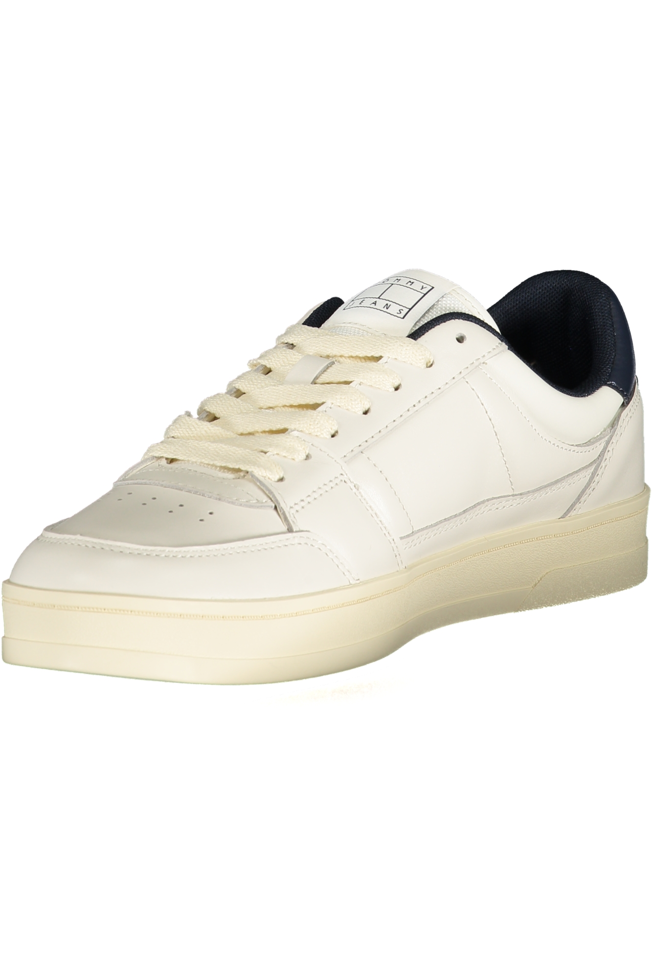 TOMMY HILFIGER MEN'S WHITE SPORTS SHOES TOMMY HILFIGER MEN'S WHITE SPORTS SHOES - Image 3