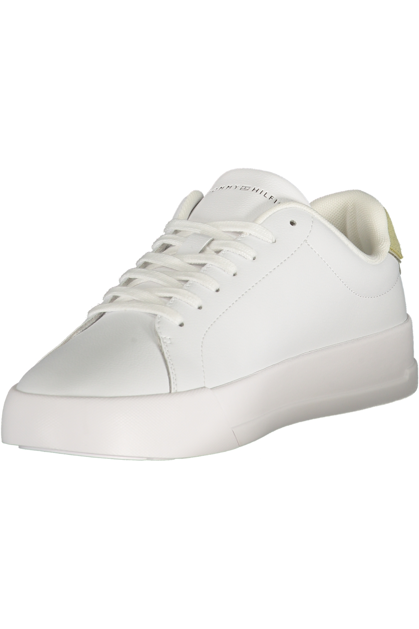 TOMMY HILFIGER MEN'S WHITE SPORTS SHOES TOMMY HILFIGER MEN'S WHITE SPORTS SHOES - Image 3