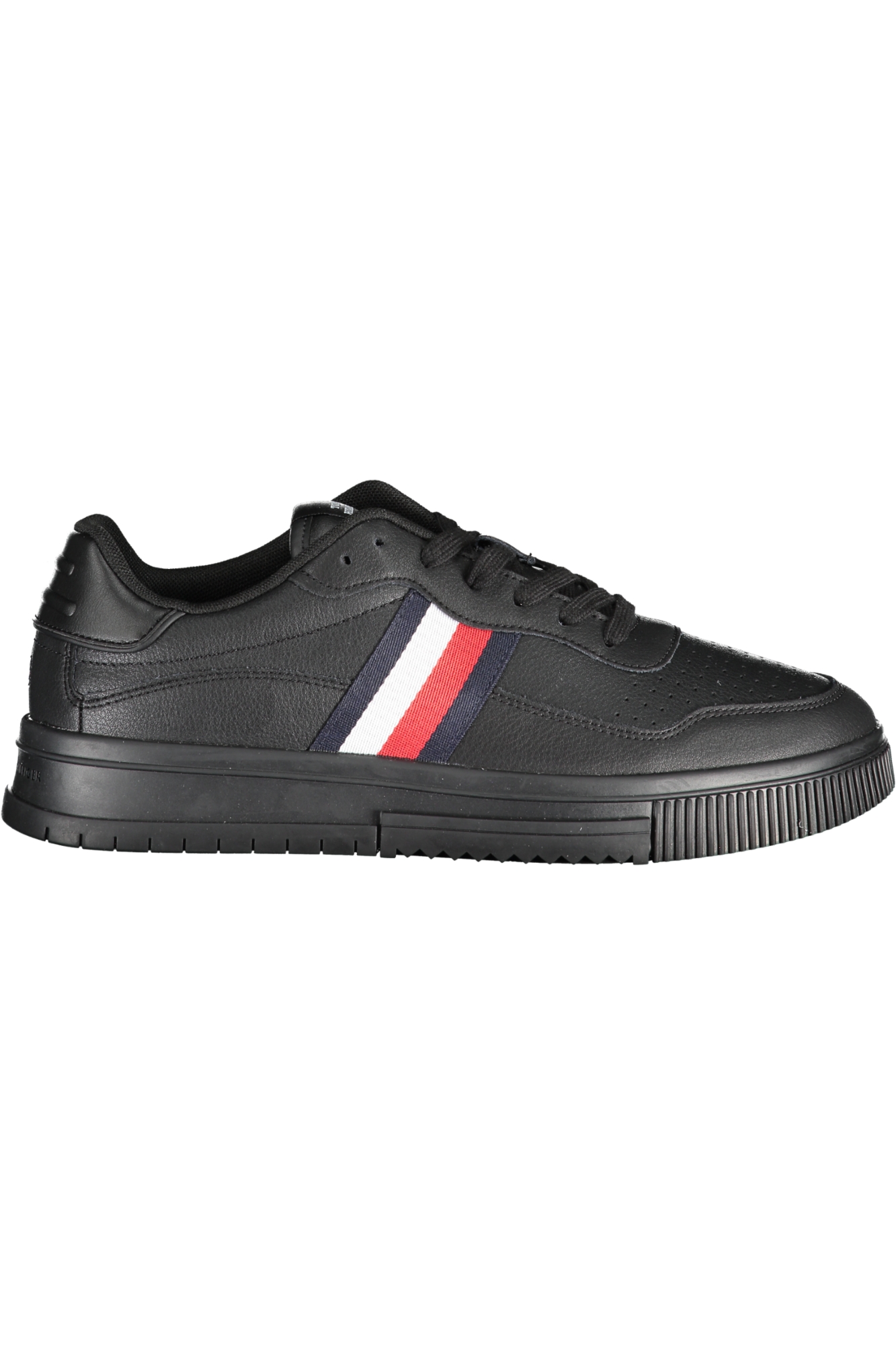 TOMMY HILFIGER juodi vyriški sportiniai batai TOMMY HILFIGER juodi vyriški sportiniai batai