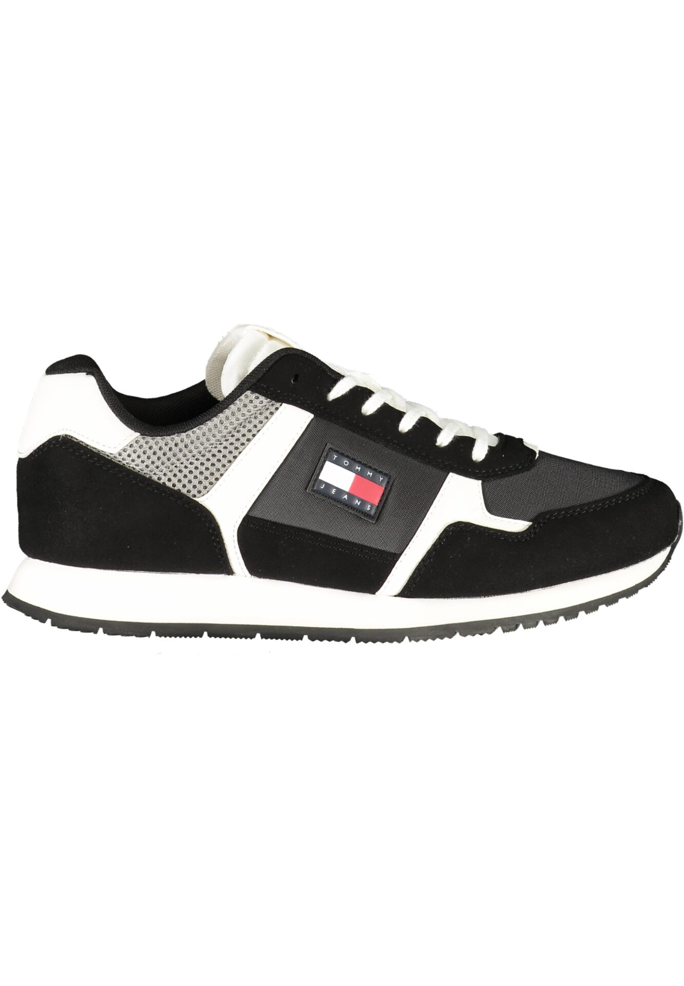 TOMMY HILFIGER MEN'S BLACK SPORTS SHOES