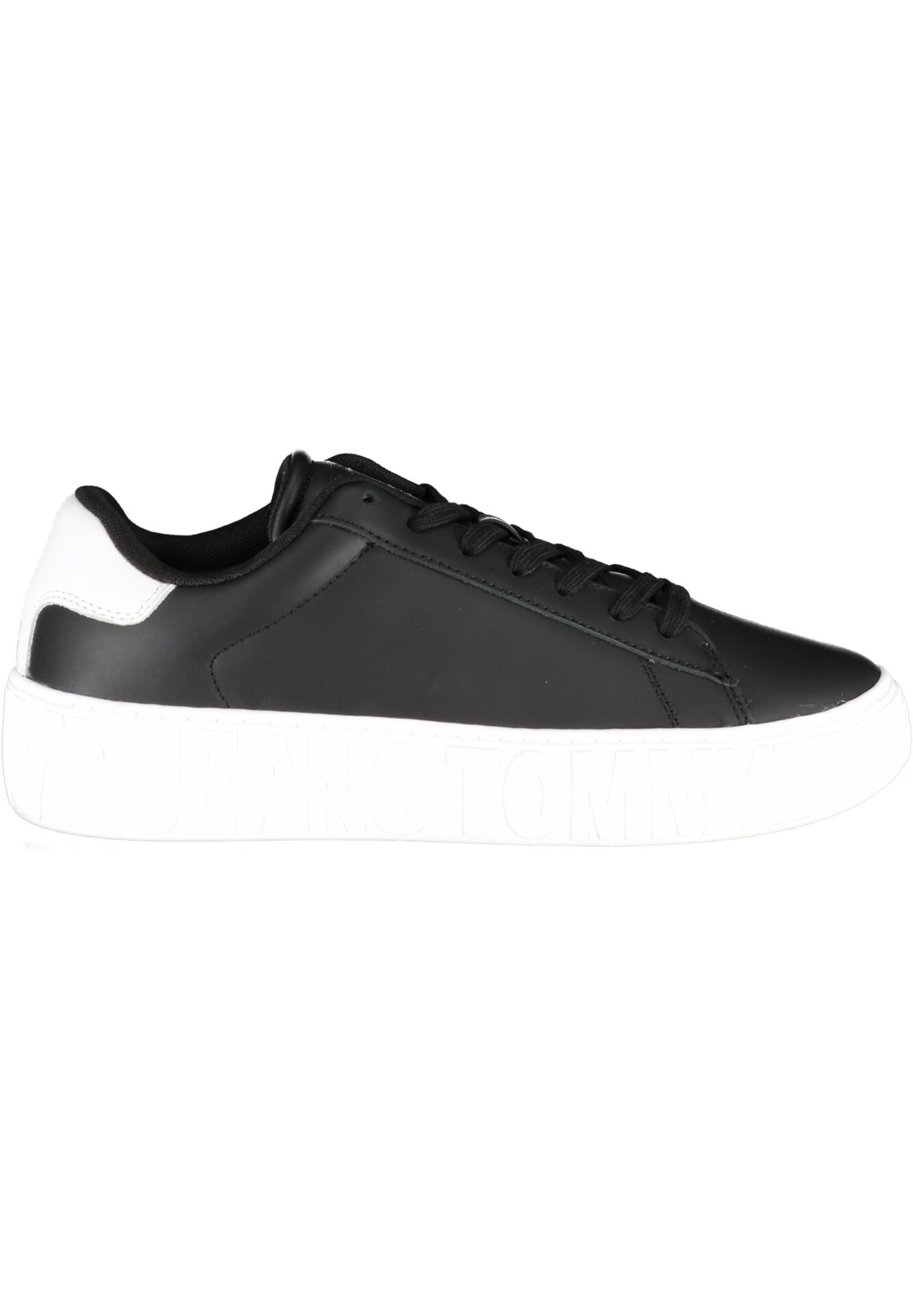 TOMMY HILFIGER BLACK MEN'S SPORTS SHOES