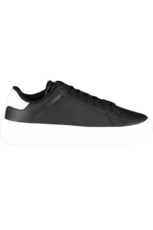 TOMMY HILFIGER BLACK MEN'S SPORTS SHOES
