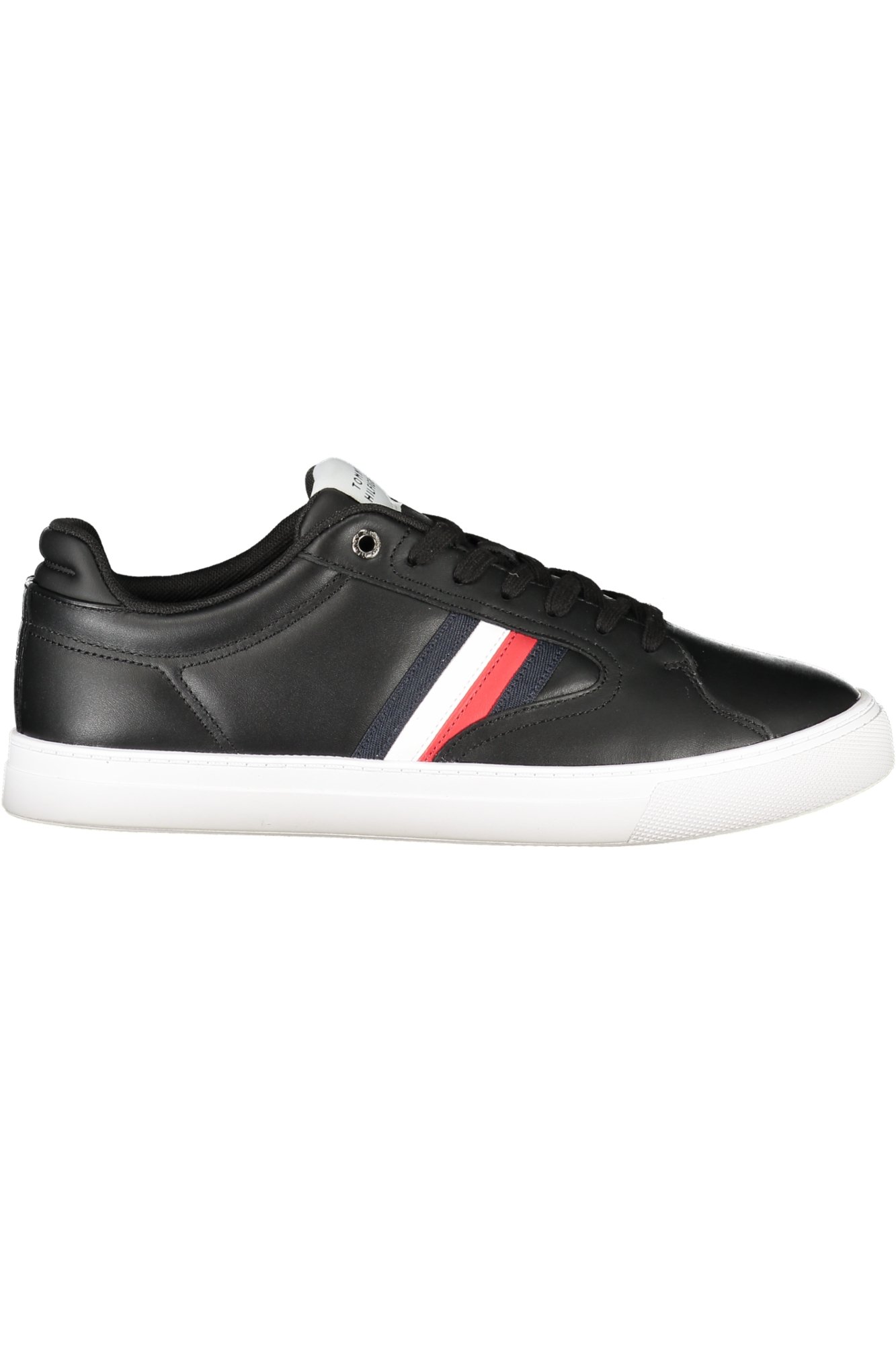 TOMMY HILFIGER MEN'S BLACK SPORTS SHOES TOMMY HILFIGER MEN'S BLACK SPORTS SHOES