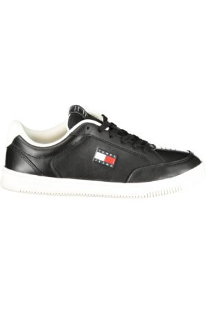 TOMMY HILFIGER MEN'S BLACK SPORTS SHOES