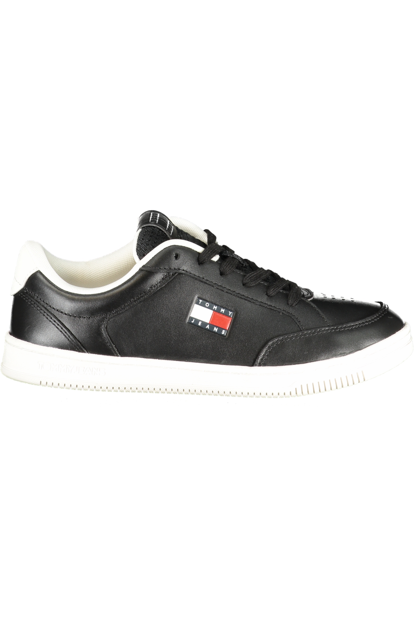 TOMMY HILFIGER MEN'S BLACK SPORTS SHOES TOMMY HILFIGER MEN'S BLACK SPORTS SHOES