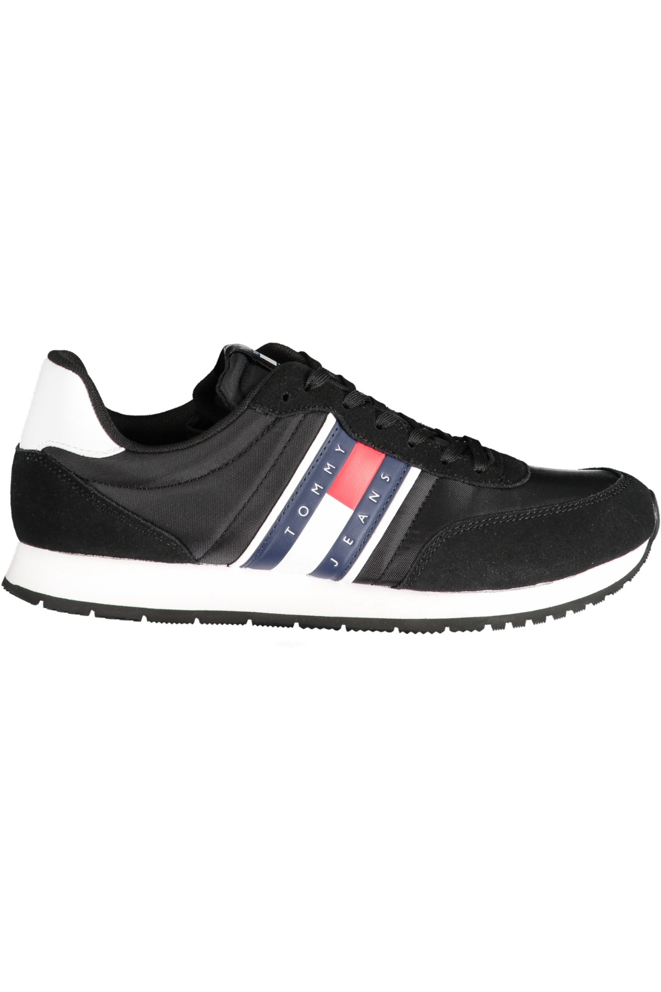 TOMMY HILFIGER juodi vyriški sportiniai batai TOMMY HILFIGER juodi vyriški sportiniai batai