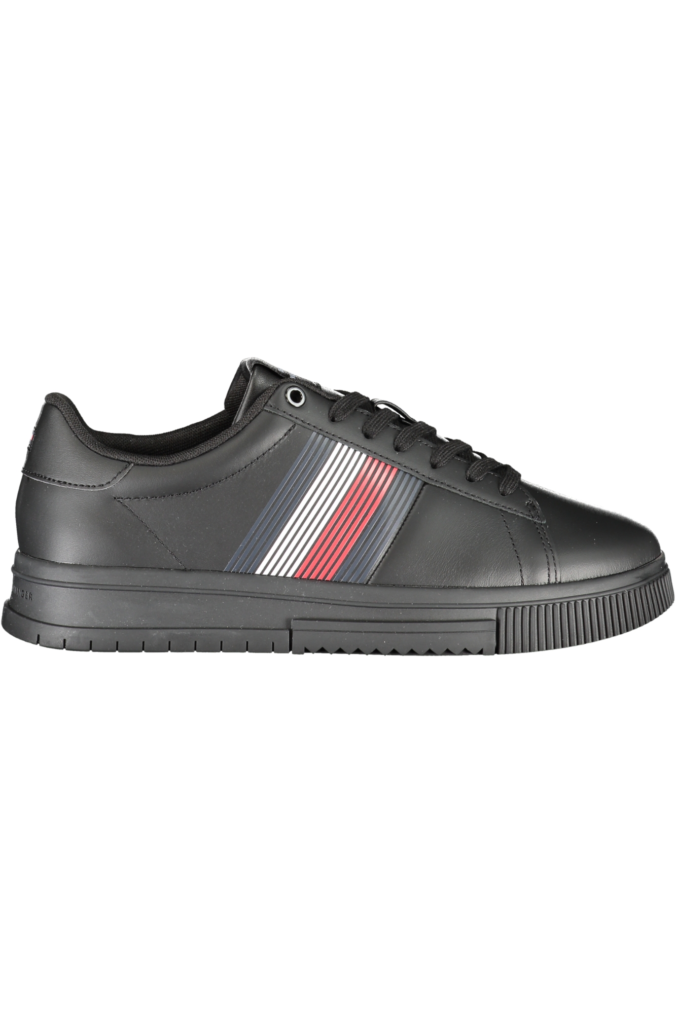 TOMMY HILFIGER juodi vyriški sportiniai batai TOMMY HILFIGER juodi vyriški sportiniai batai
