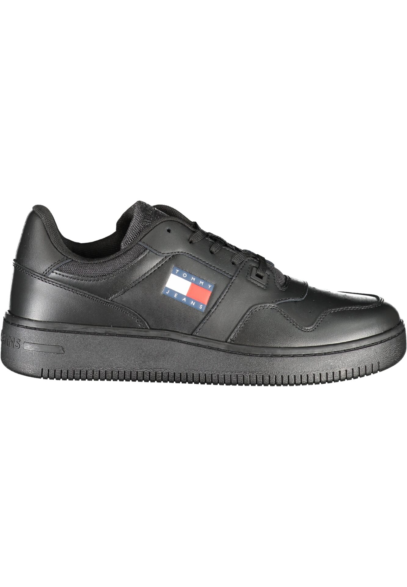 TOMMY HILFIGER BLACK MEN'S SPORTS SHOES
