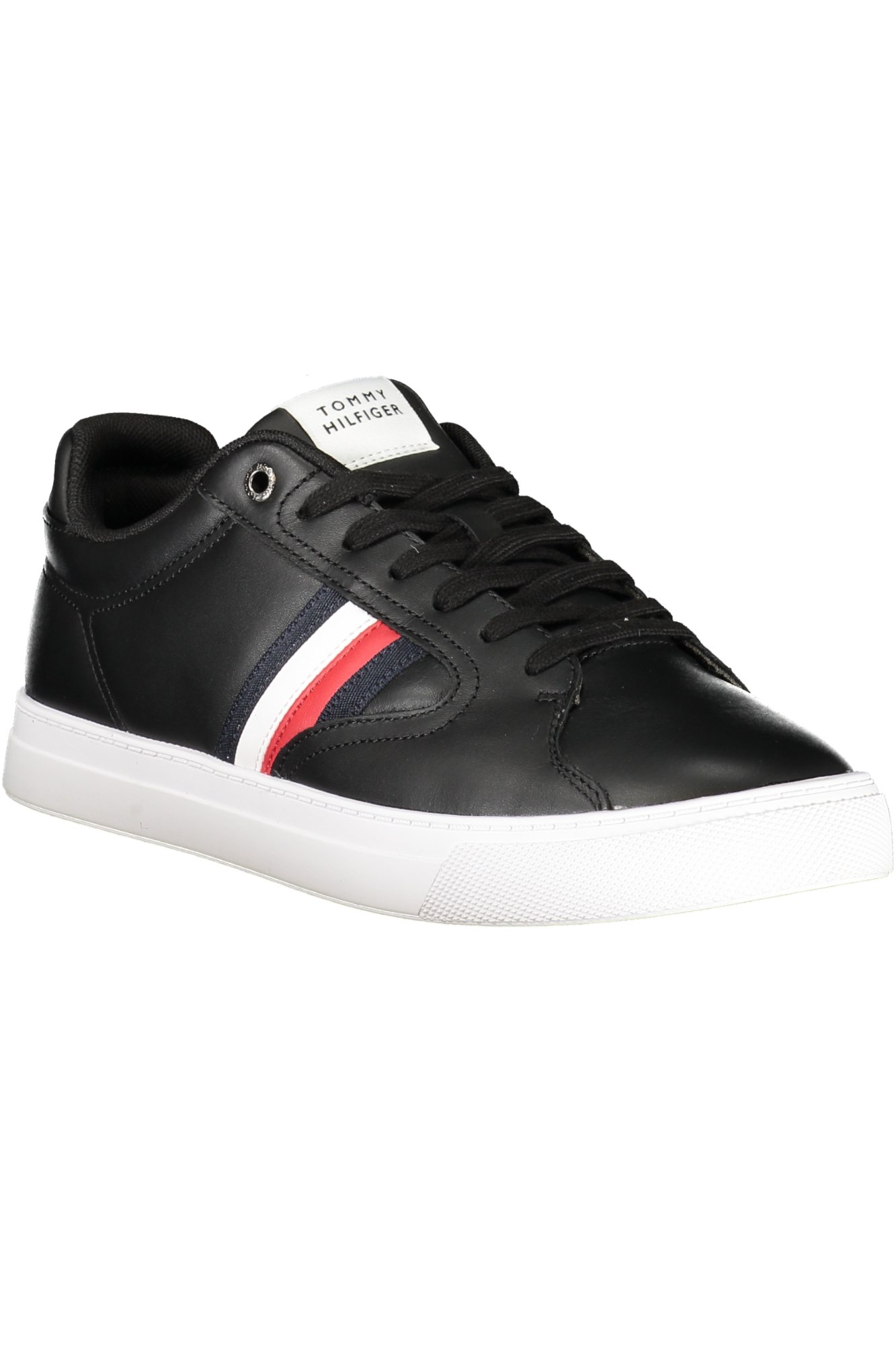 TOMMY HILFIGER MEN'S BLACK SPORTS SHOES TOMMY HILFIGER MEN'S BLACK SPORTS SHOES - Image 2