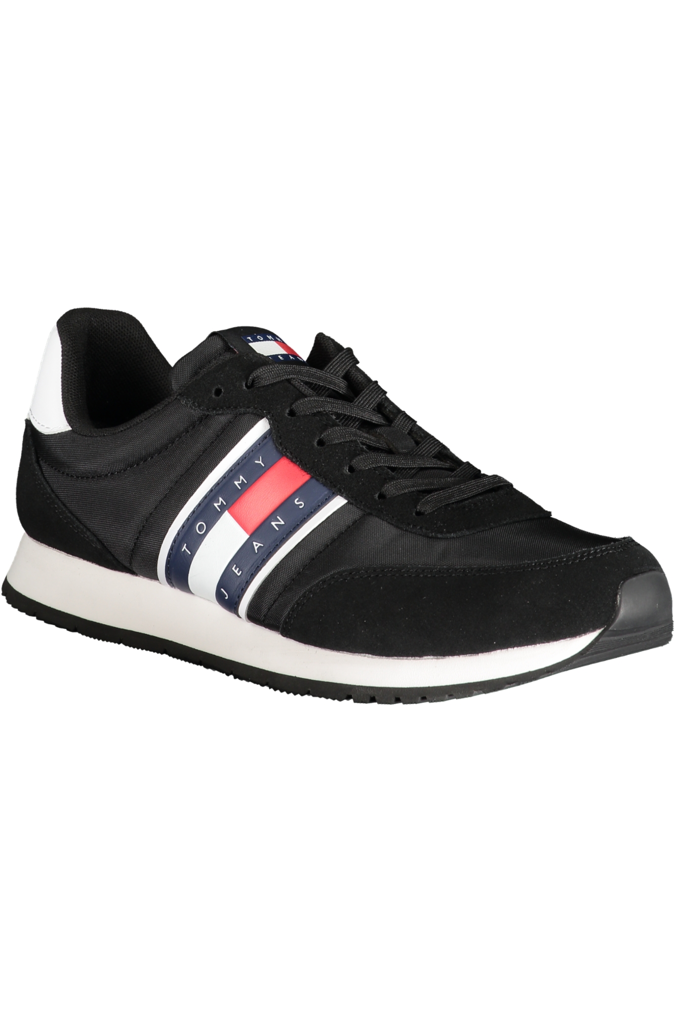 TOMMY HILFIGER juodi vyriški sportiniai batai TOMMY HILFIGER juodi vyriški sportiniai batai - Image 2