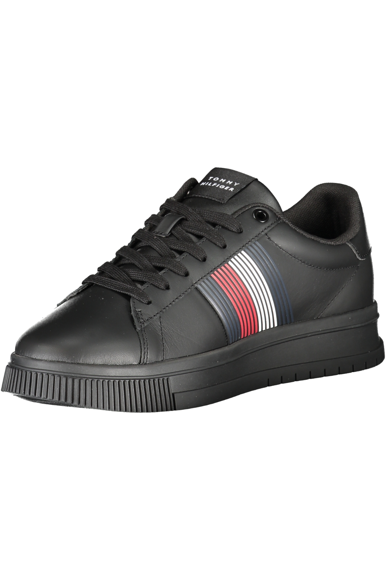 TOMMY HILFIGER juodi vyriški sportiniai batai TOMMY HILFIGER juodi vyriški sportiniai batai - Image 3