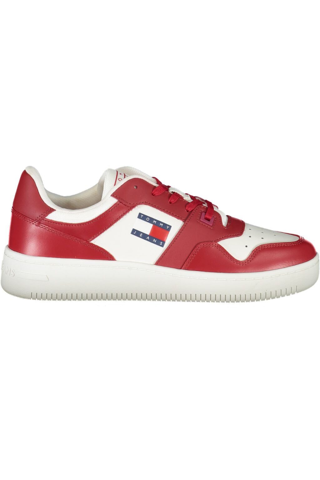 tommyhilfigercalzaturasportivauomorosso_1 TOMMY HILFIGER raudoni vyriški sportiniai batai