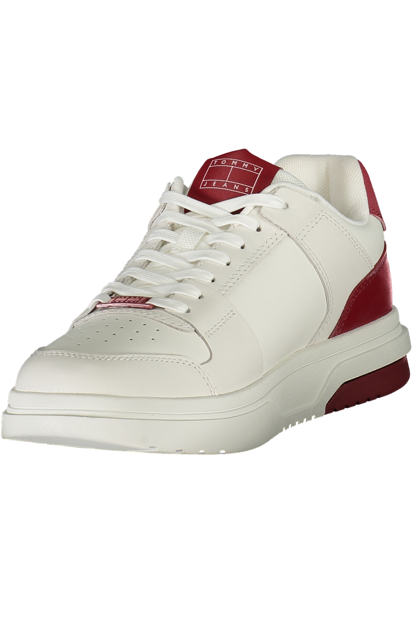TOMMY HILFIGER raudoni vyriški sportiniai batai TOMMY HILFIGER raudoni vyriški sportiniai batai - Image 3
