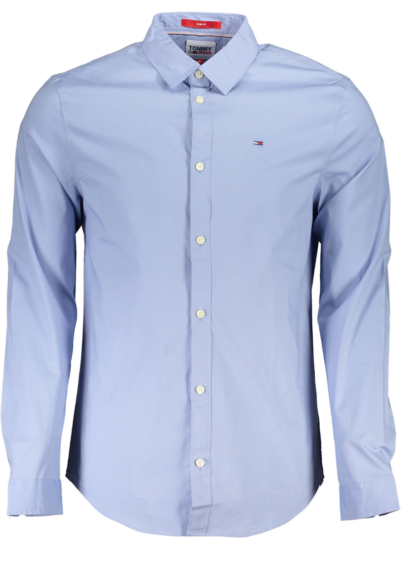 TOMMY HILFIGER MEN'S BLUE LONG SLEEVE SHIRT