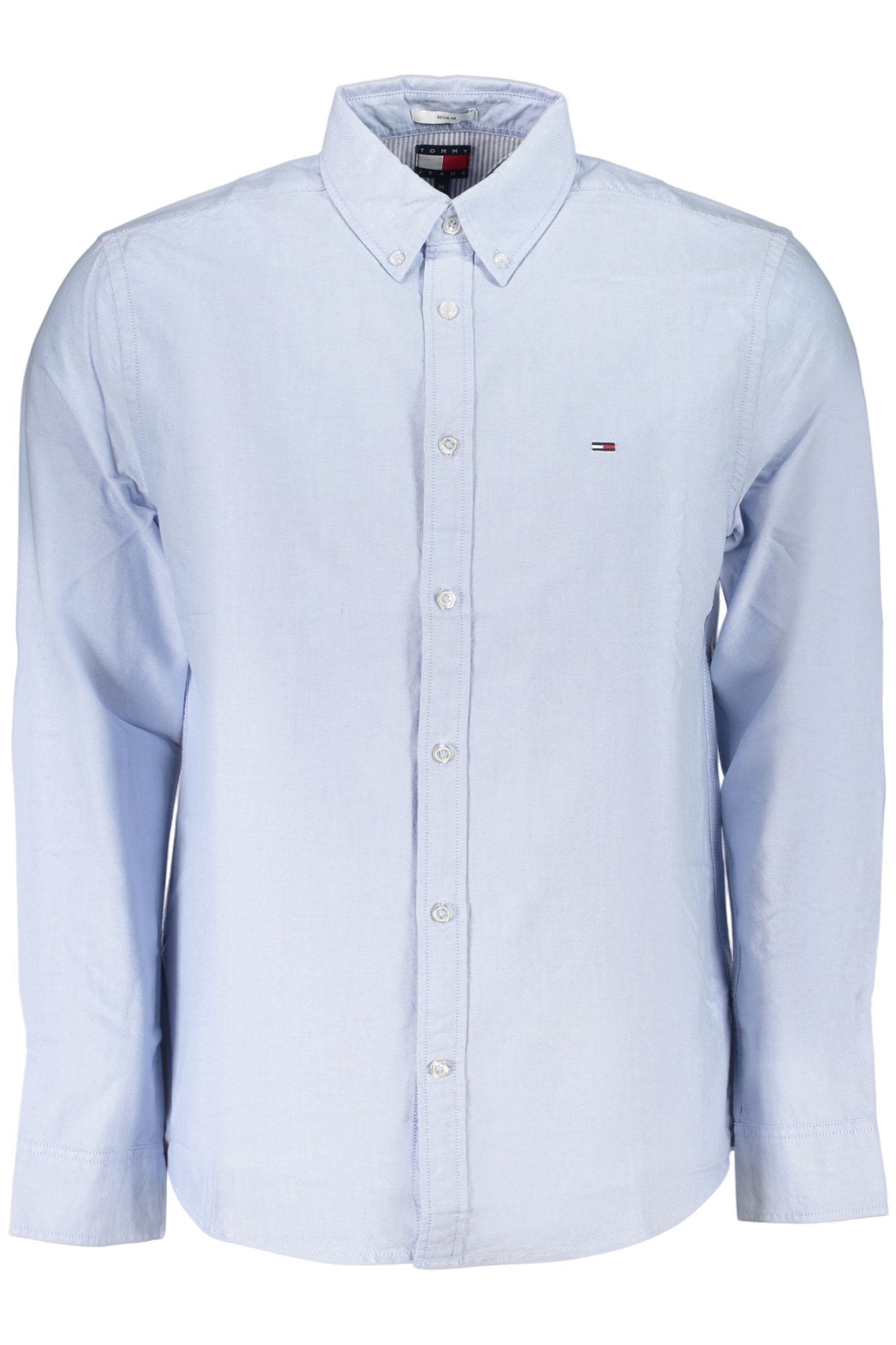 TOMMY HILFIGER MEN'S LONG-SLEEVED SHIRT, BLUE TOMMY HILFIGER MEN'S LONG-SLEEVED SHIRT, BLUE