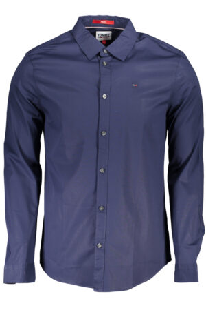 TOMMY HILFIGER MEN'S LONG SLEEVE SHIRT BLUE