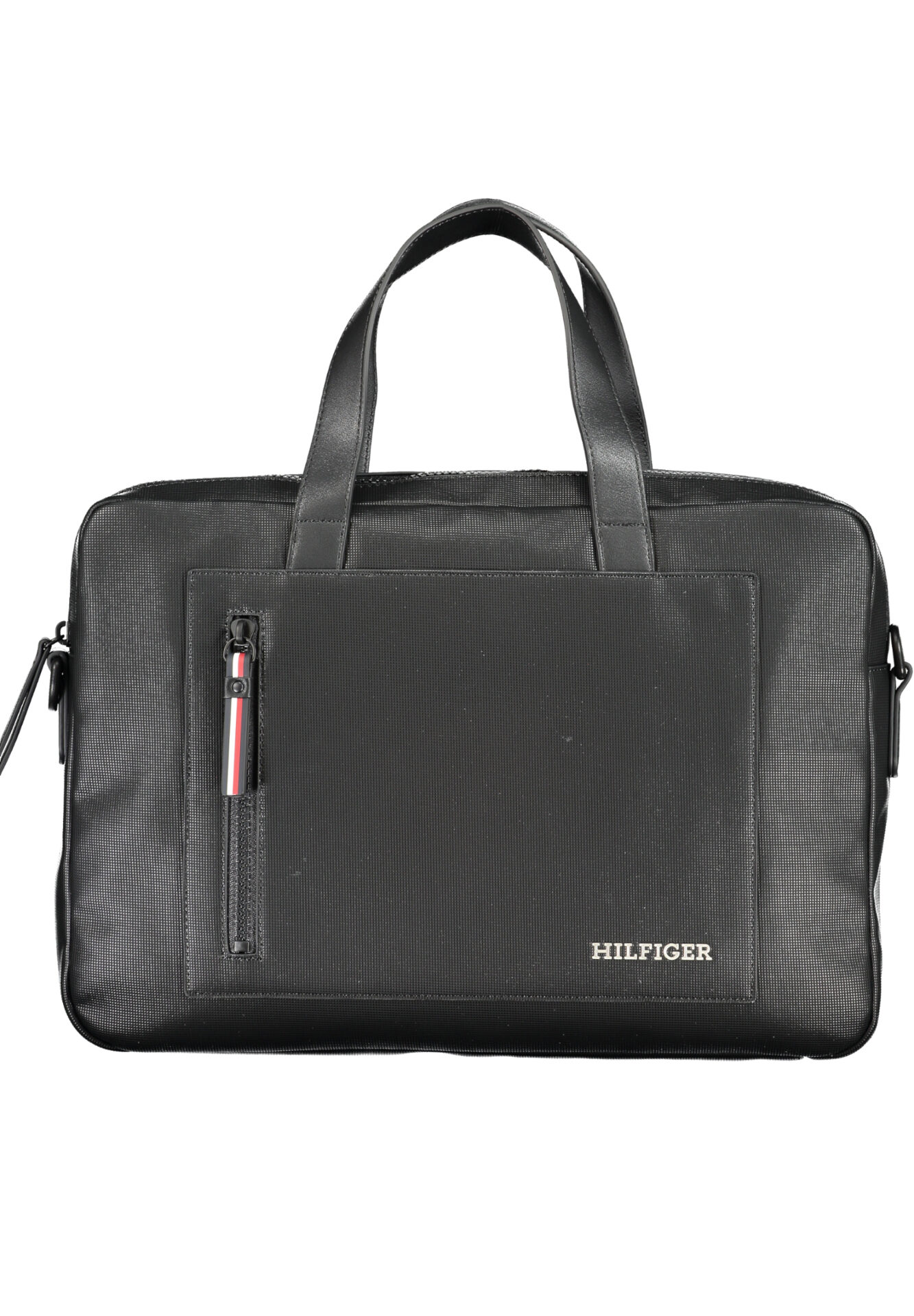 TOMMY HILFIGER BLACK MAN BRIEFCASE