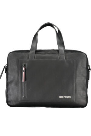 TOMMY HILFIGER juodas vyriškas portfelis