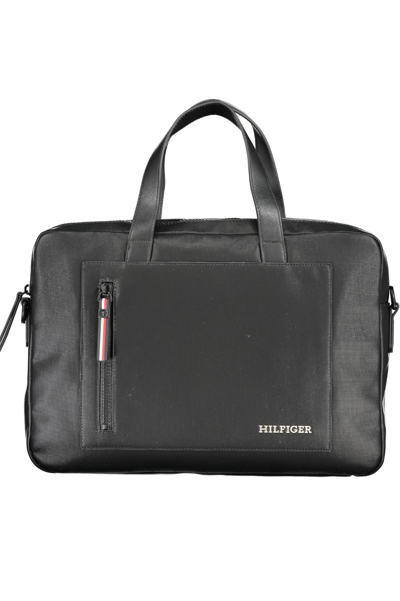 TOMMY HILFIGER juodas vyriškas portfelis TOMMY HILFIGER juodas vyriškas portfelis