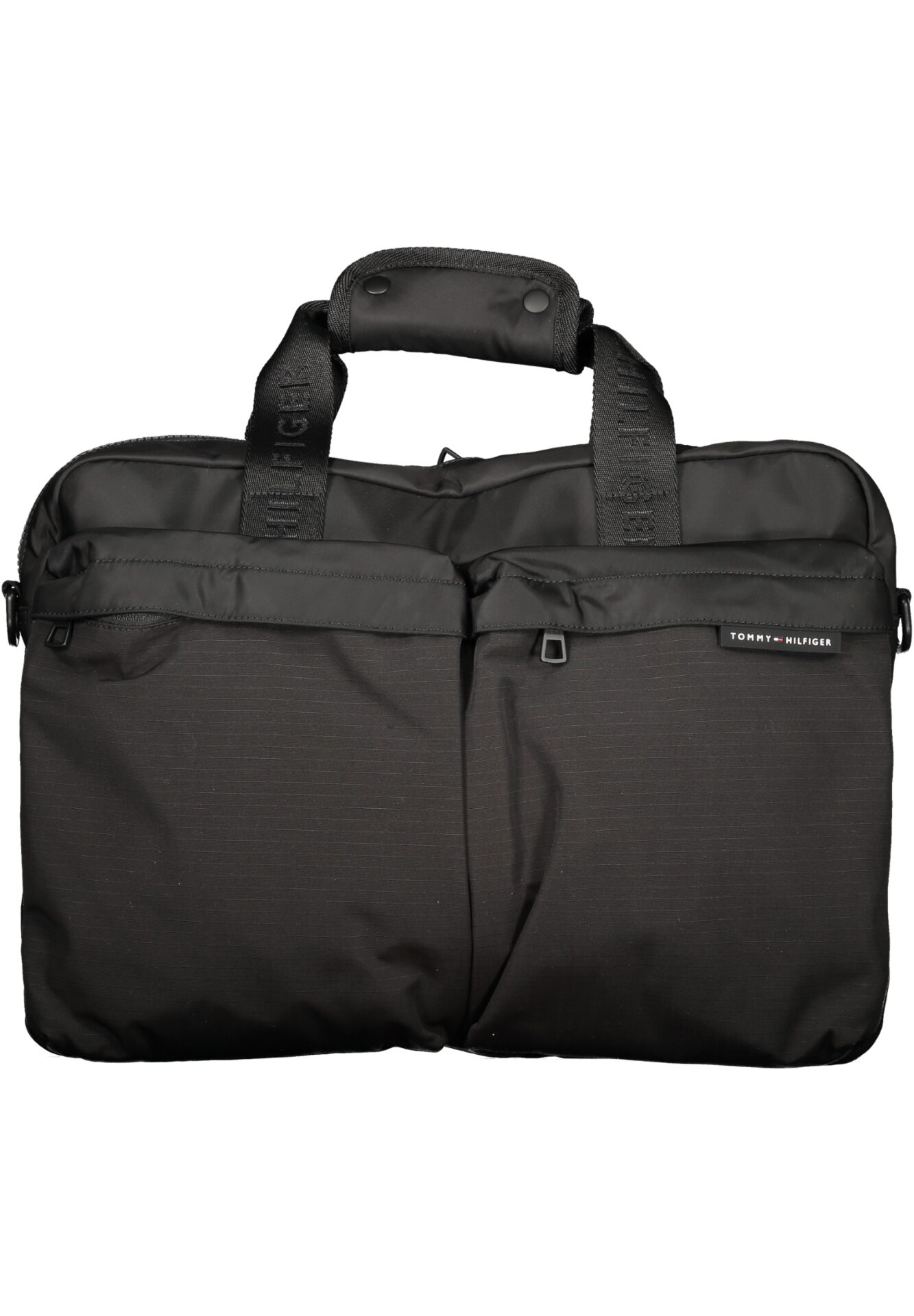 TOMMY HILFIGER MEN'S BRIEFCASE BLACK