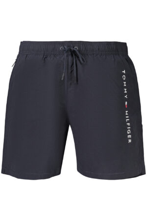TOMMY HILFIGER MEN'S BLUE BOTTOM SWIMSUIT
