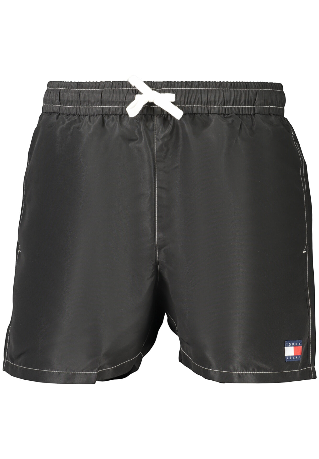 TOMMY HILFIGER MEN'S BLACK BOTTOM SWIMSUIT