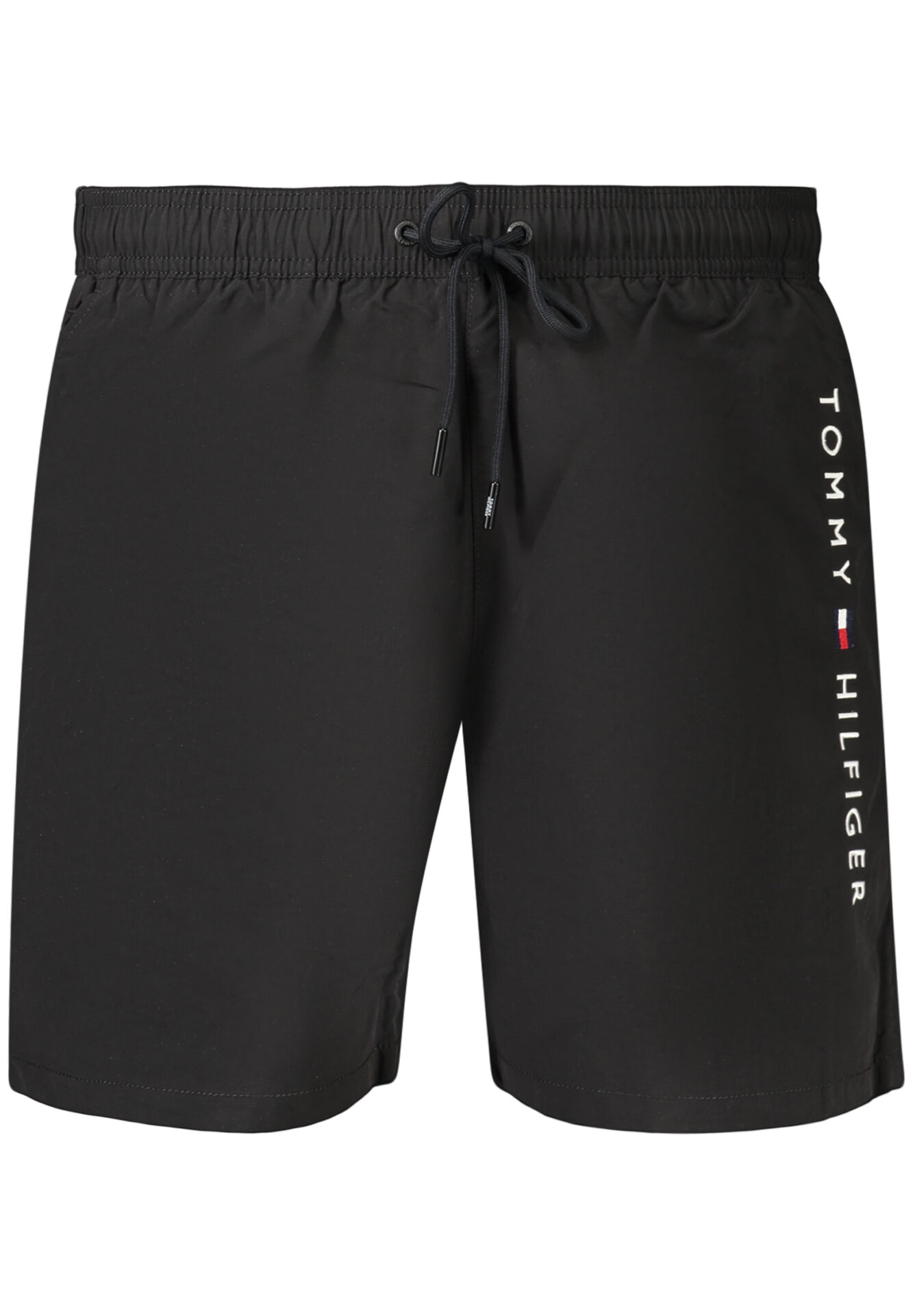 TOMMY HILFIGER MEN'S BLACK BOTTOM SWIMSUIT