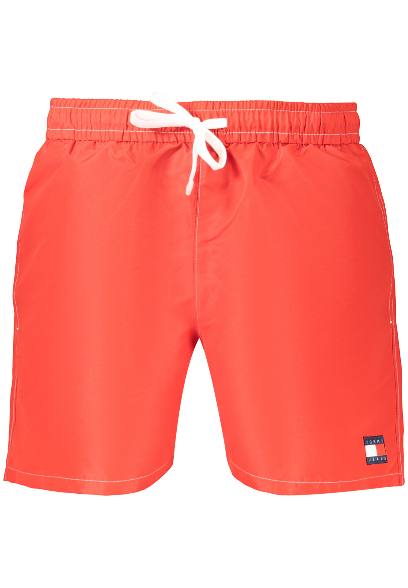 TOMMY HILFIGER MEN'S RED BOTTOM SWIMSUIT