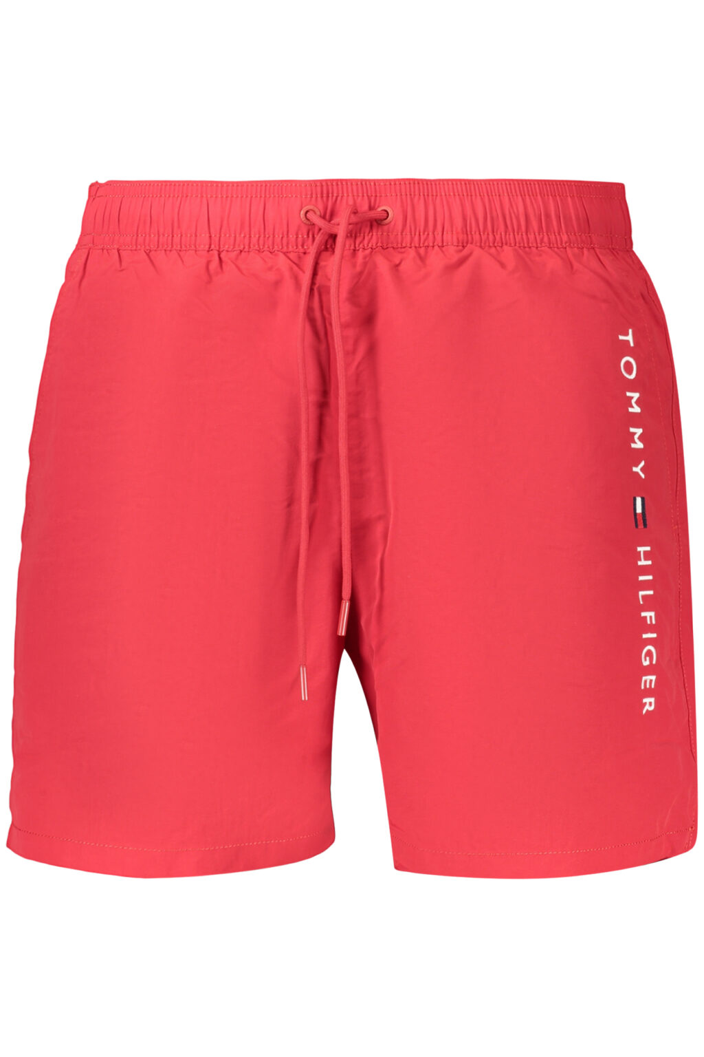 tommyhilfigercostumepartesottouomorosso_1 TOMMY HILFIGER raudonos vyriškos maudymosi kelnaitės