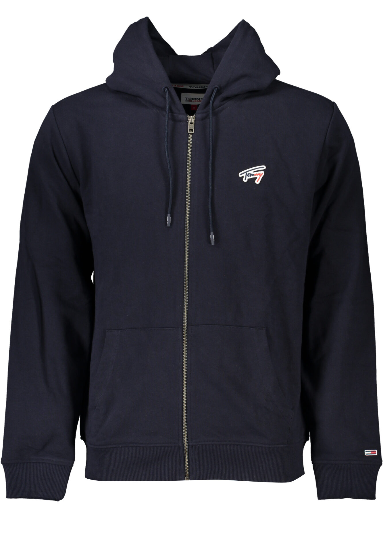 TOMMY HILFIGER MEN'S BLUE ZIP SWEATSHIRT