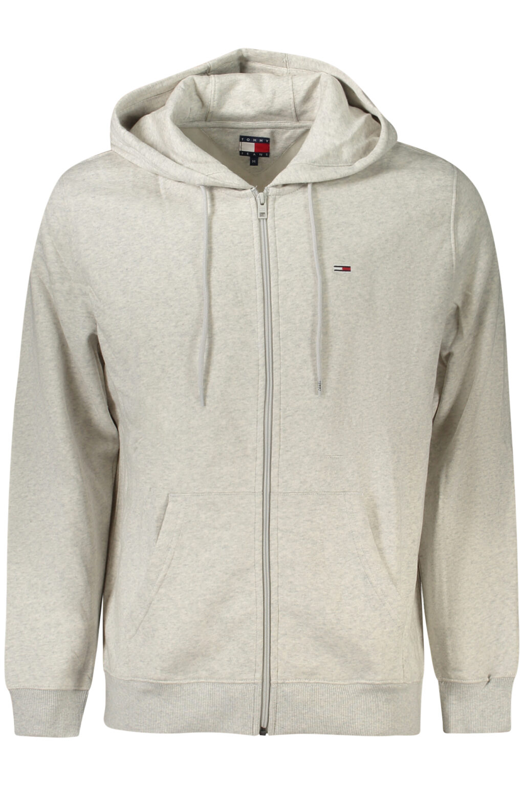 TOMMY HILFIGER pilkas vyriškas džemperis su užtrauktuku