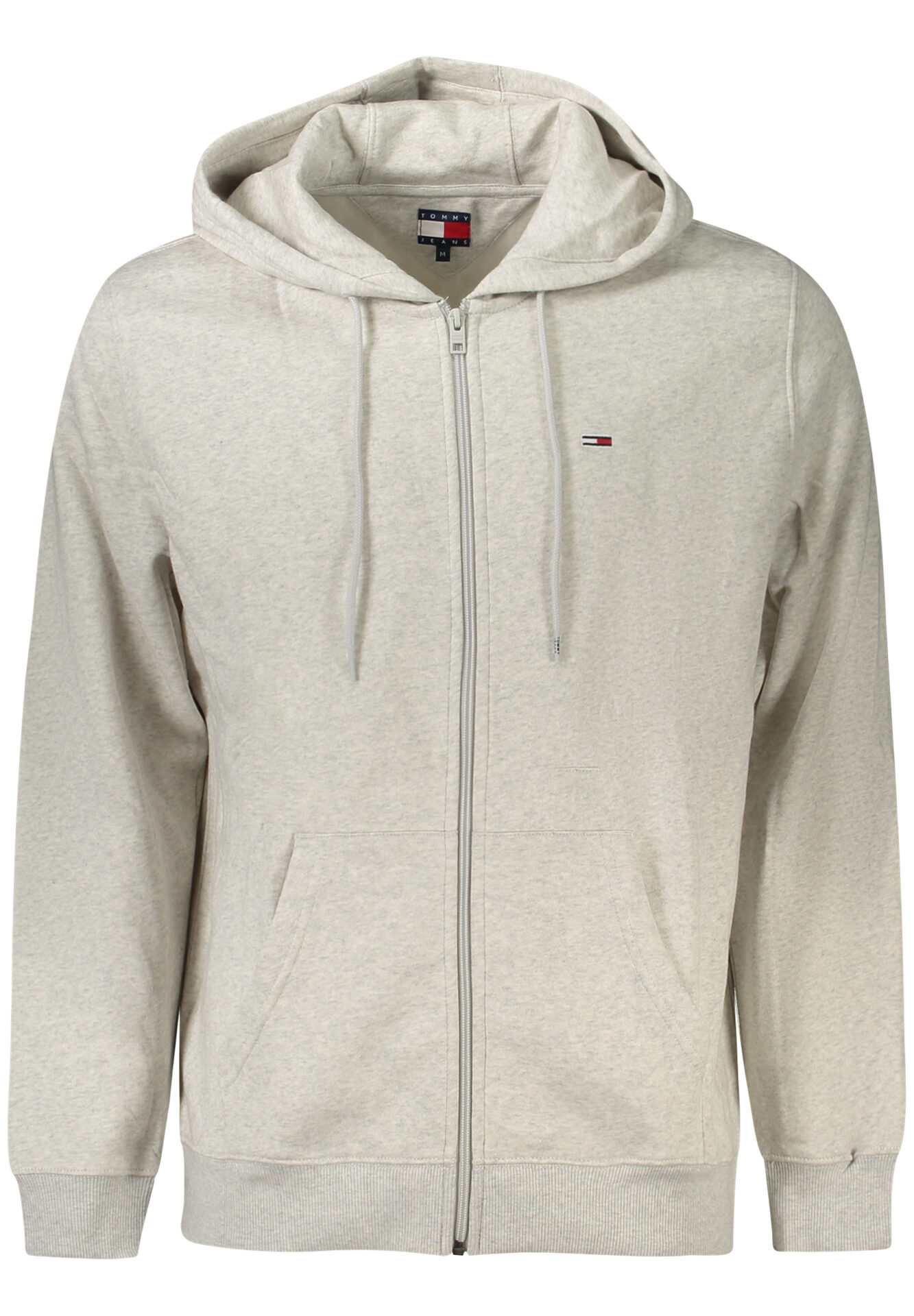 TOMMY HILFIGER MEN'S ZIP-UP SWEATSHIRT GREY
