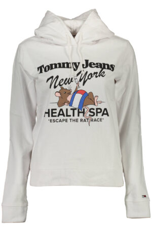 TOMMY HILFIGER SWEATSHIRT WITHOUT ZIP WOMEN WHITE